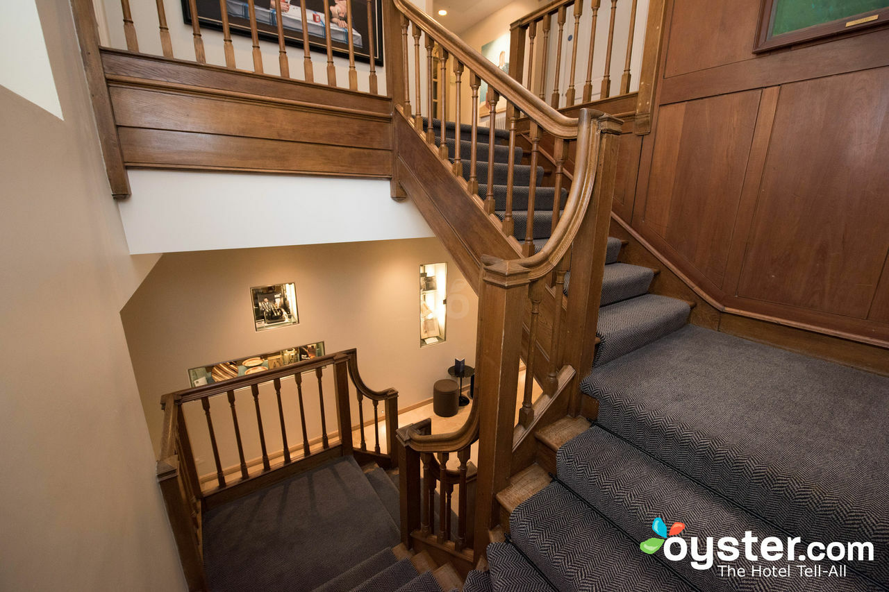 Old Bank Hotel Oxford Exterior foto The staircase at the hotel